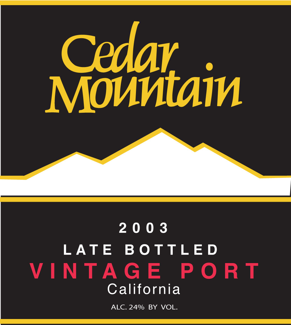 Cedar Mountain Winery & Port Works